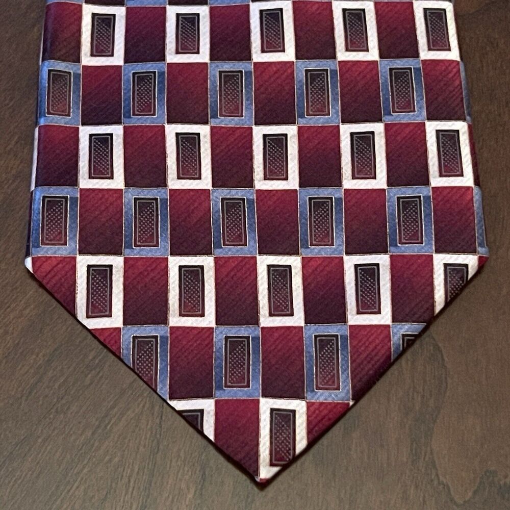 Vintage Roundtree & Yorke Hand Made 100% Silk Men’s Neck Tie Made In USA XL